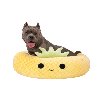 30 Inch Pineapple Pet Bed - Large Ultrasoft Official  Plush Pet Bed