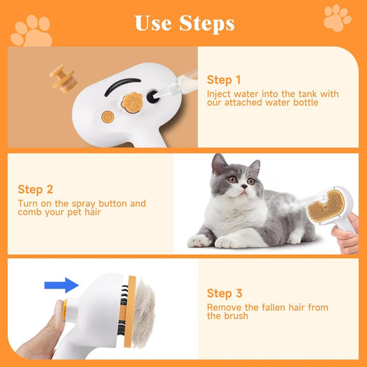No-Water Pet Grooming Tool