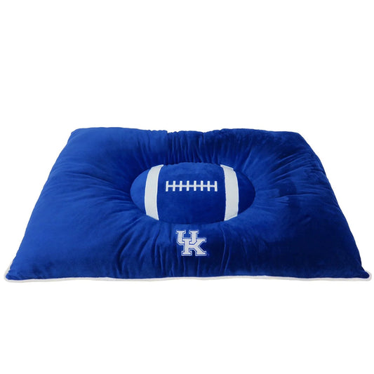 NCAA Kentucky Wildcats Soft & Cozy Plush Pillow Pet Bed Mattress for DOGS & CATS. Premium Quality