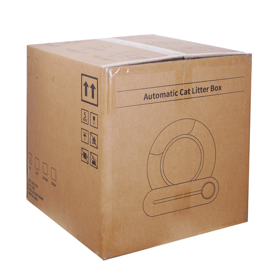 Smart Self-Cleaning Litter Box – App Controlled & Odor-Free